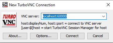 VNC Client Local Connection