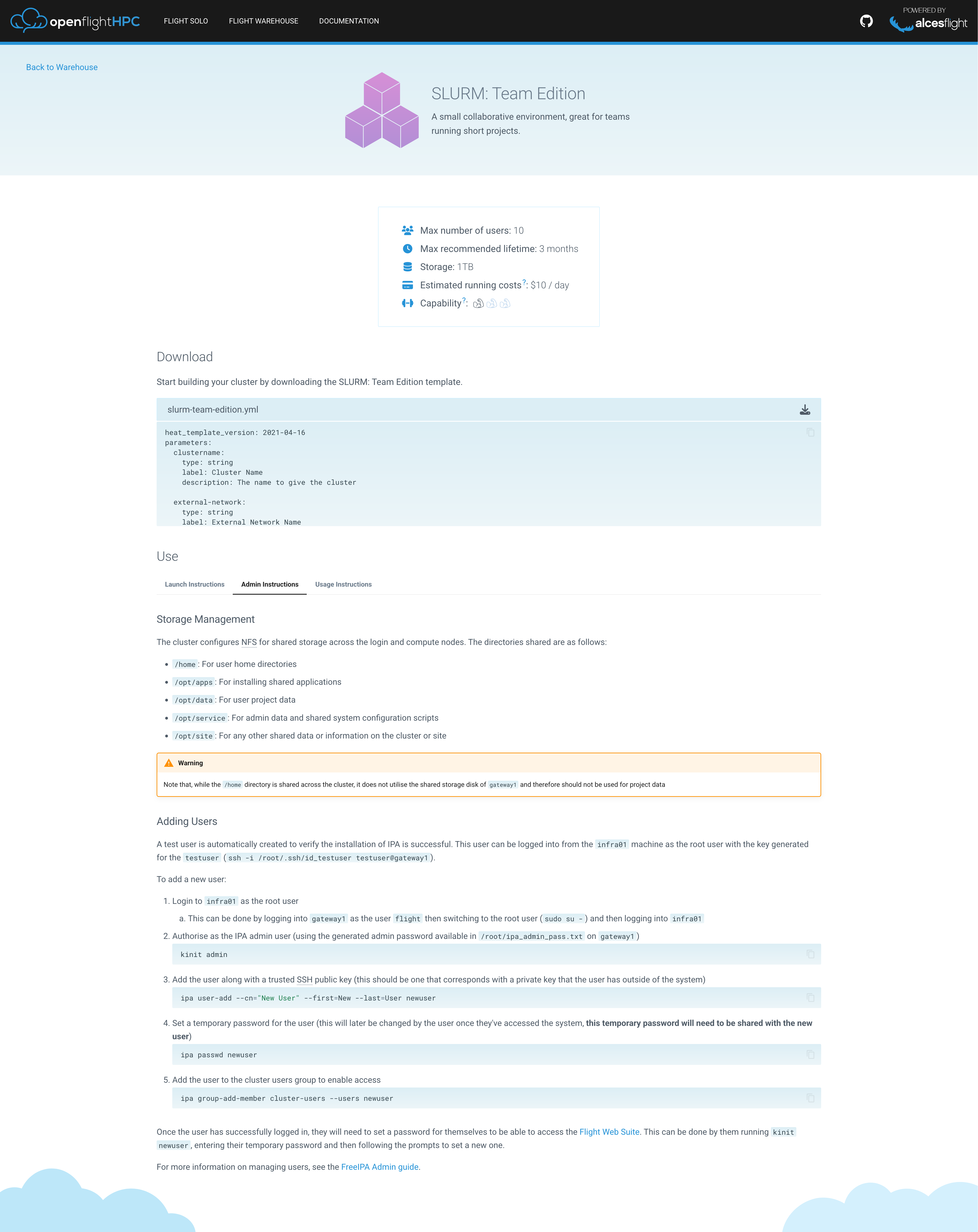 End-User instructions for SLURM Team Edition