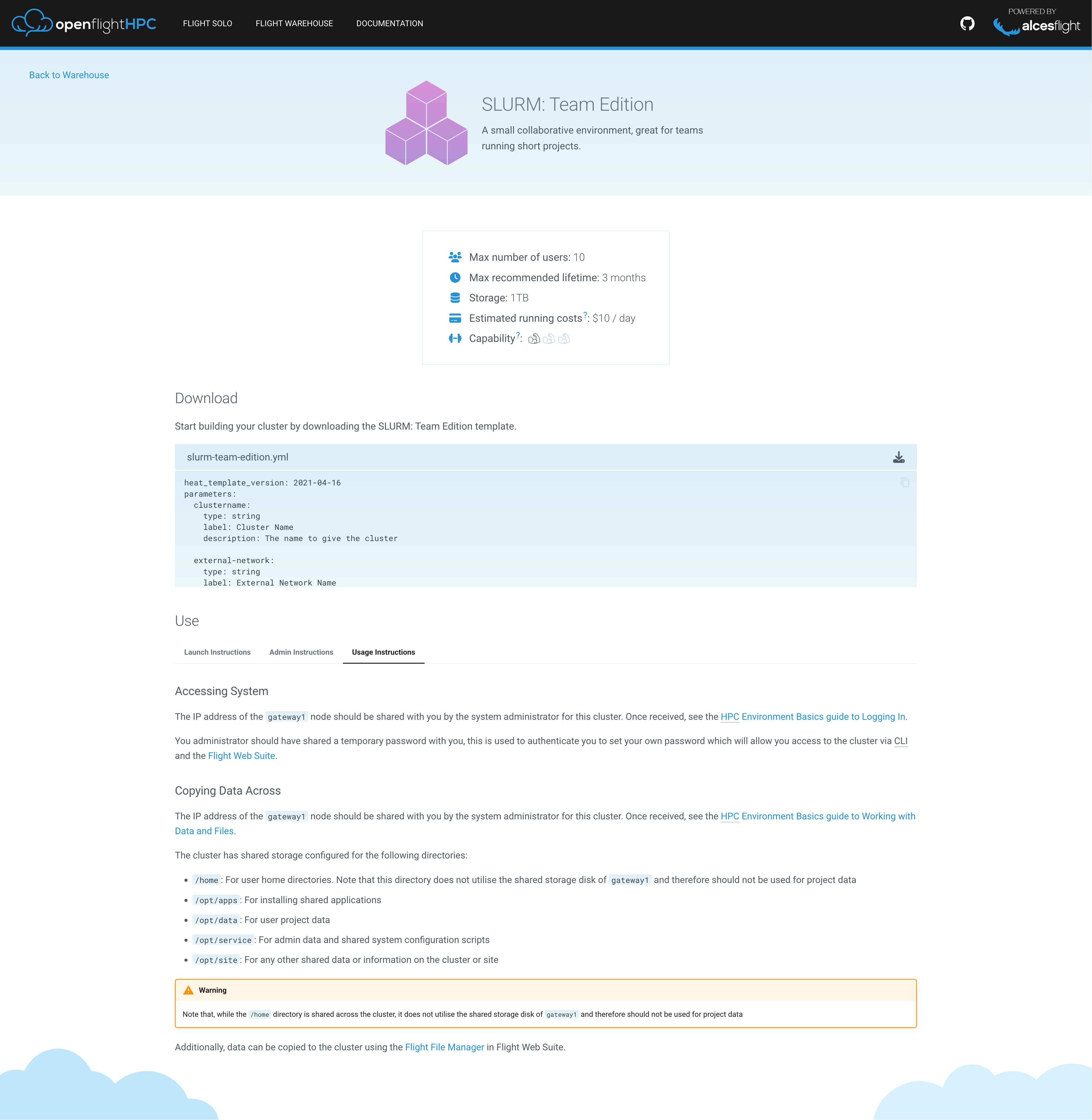 Admin instructions for SLURM Team Edition